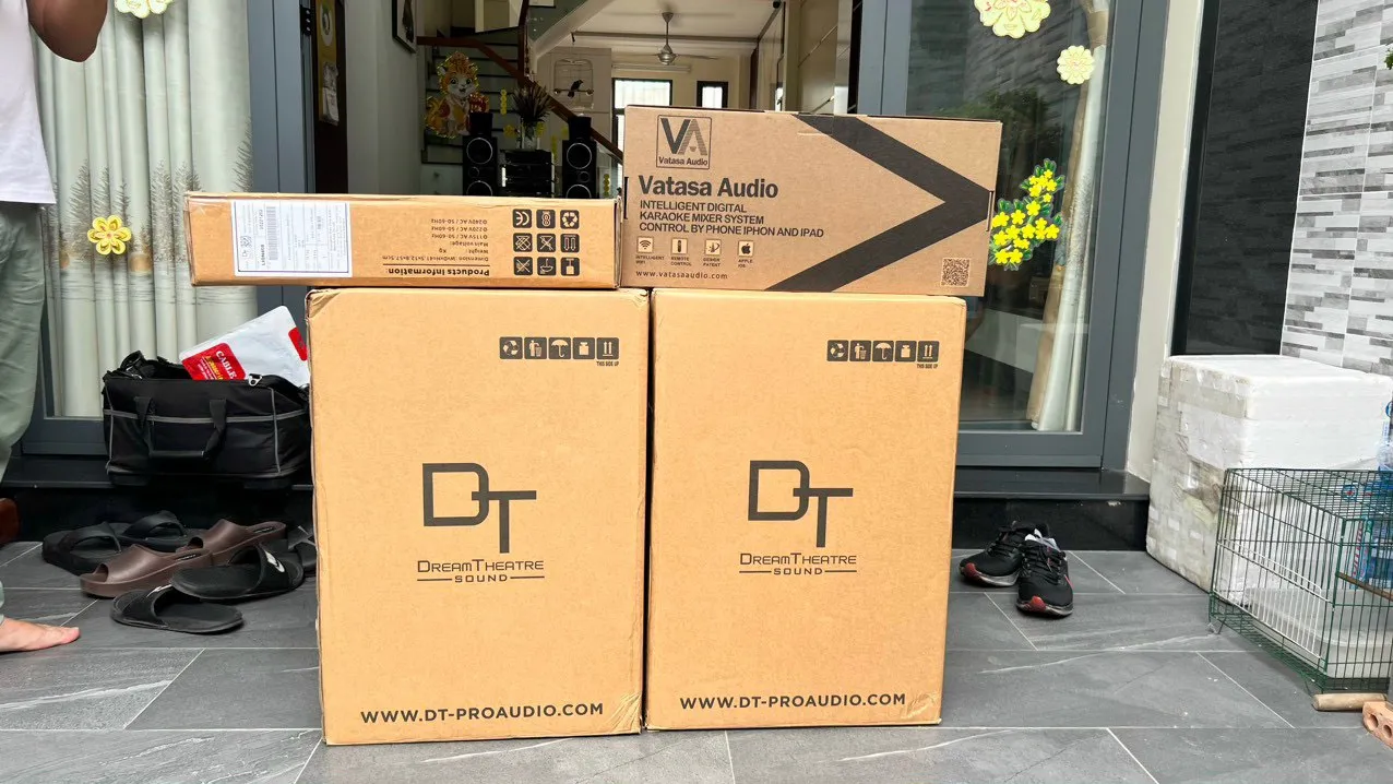 Khách hàng Bá Duy đánh giá về sản phẩm Dàn karaoke DT TT311: (DT D2000, Vatasa T900 New, Vatasa V8Pro, DT Lion408, DT Delta118)