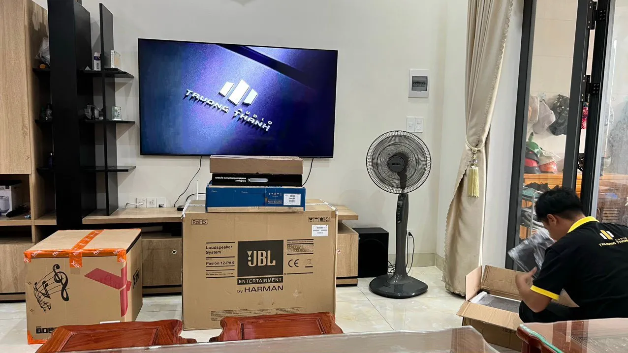 Khách hàng Nhật Tân đánh giá về sản phẩm Dàn Karaoke JBL TT160: KI512+T500+V6Pro+T5+Nex12