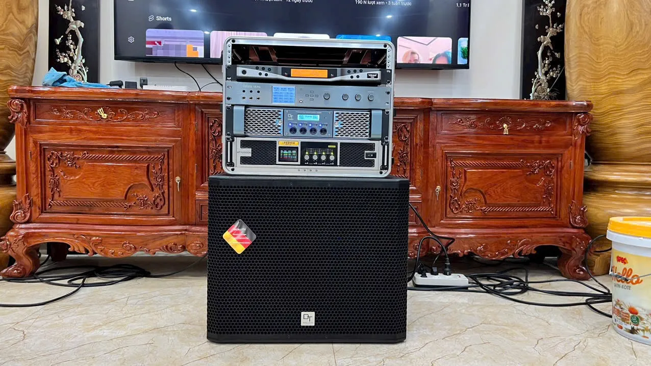 Khách hàng Chí Bảo đánh giá về sn phẩm Loa sub DT Delta115 bass 40cm