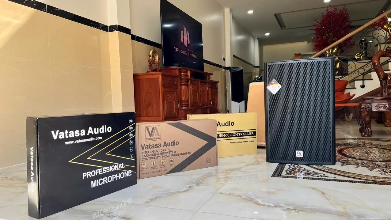 Khách hàng Huy Đăng đánh giá về sn phẩm Dàn Karaoke DT TT157: (DT Delta15, Vatasa T900, Vatasa V8Pro, Vatasa DKS1004, DT Sigma118, P9 Luxury)