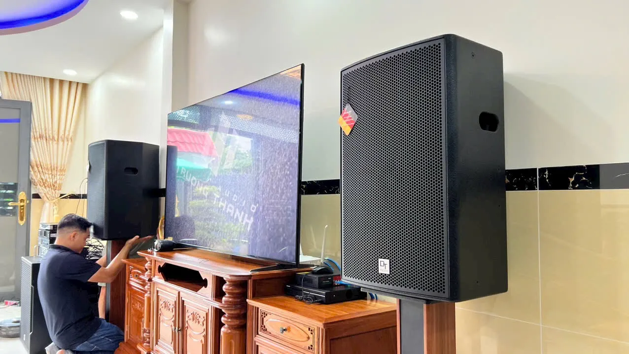 Khách hàng Thế An đánh giá về sản phẩm Loa Karaoke DT Delta15 (full bass 40cm, 2 đường tiếng)