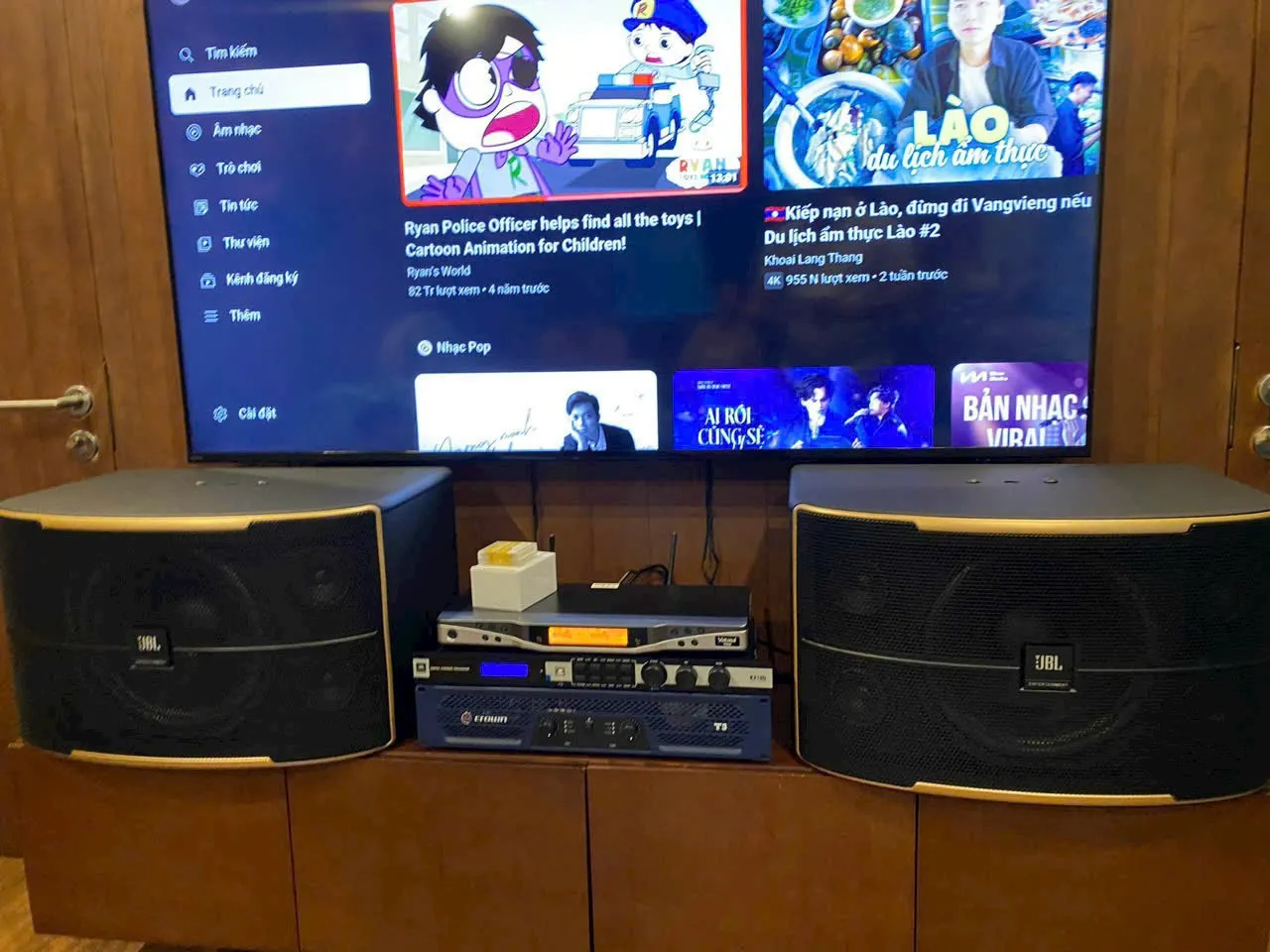 Khách hàng Lê Minh Anh đánh giá về sản phẩm Cục đẩy công suất Crown T5 (Harman Mỹ)