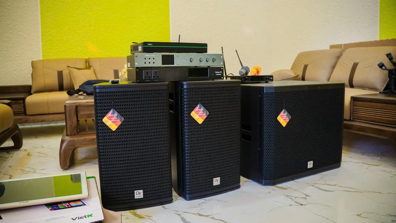Khách hàng Thông Hồ đánh giá về sản phẩm Loa karaoke DT Alpha12 (full bass 30cm, 2 đường tiếng)