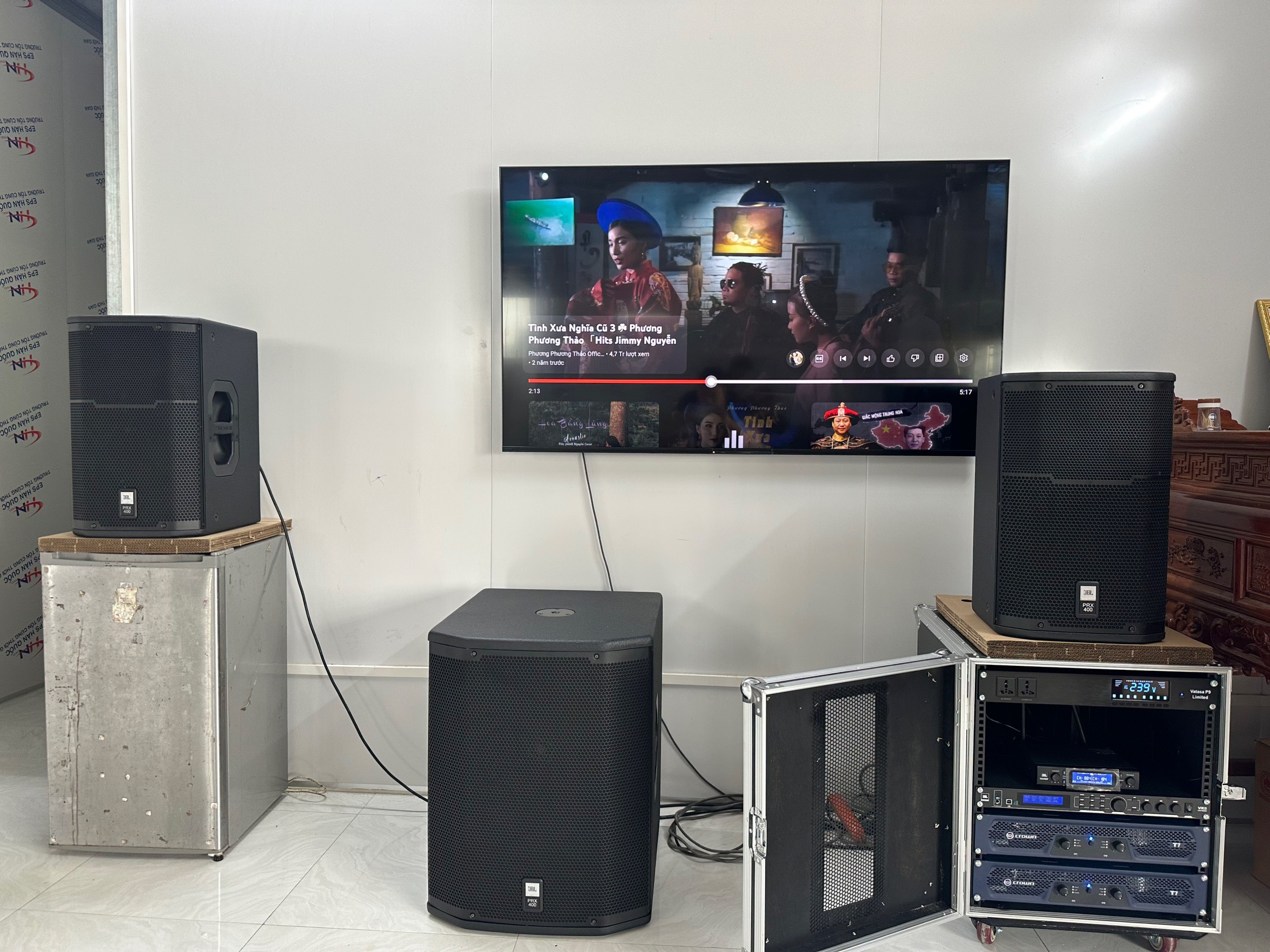 Khách hàng Đức Minh đánh giá về sản phẩm Dàn Karaoke JBL TT118: ( JBL KP6012, Vataas T800, Vatasa V8pro, Vatasa DKS1004, DT Sigma118, VietK Pro4T)