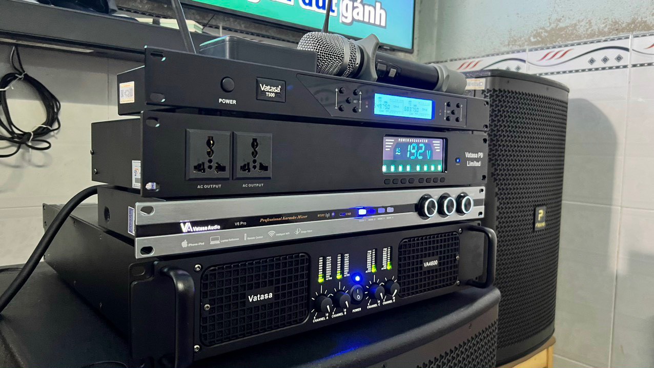 Khách hàng Bình Minh đánh giá về sản phẩm Cục Đẩy Công Suất 4 Kênh Vatasa Va-4600