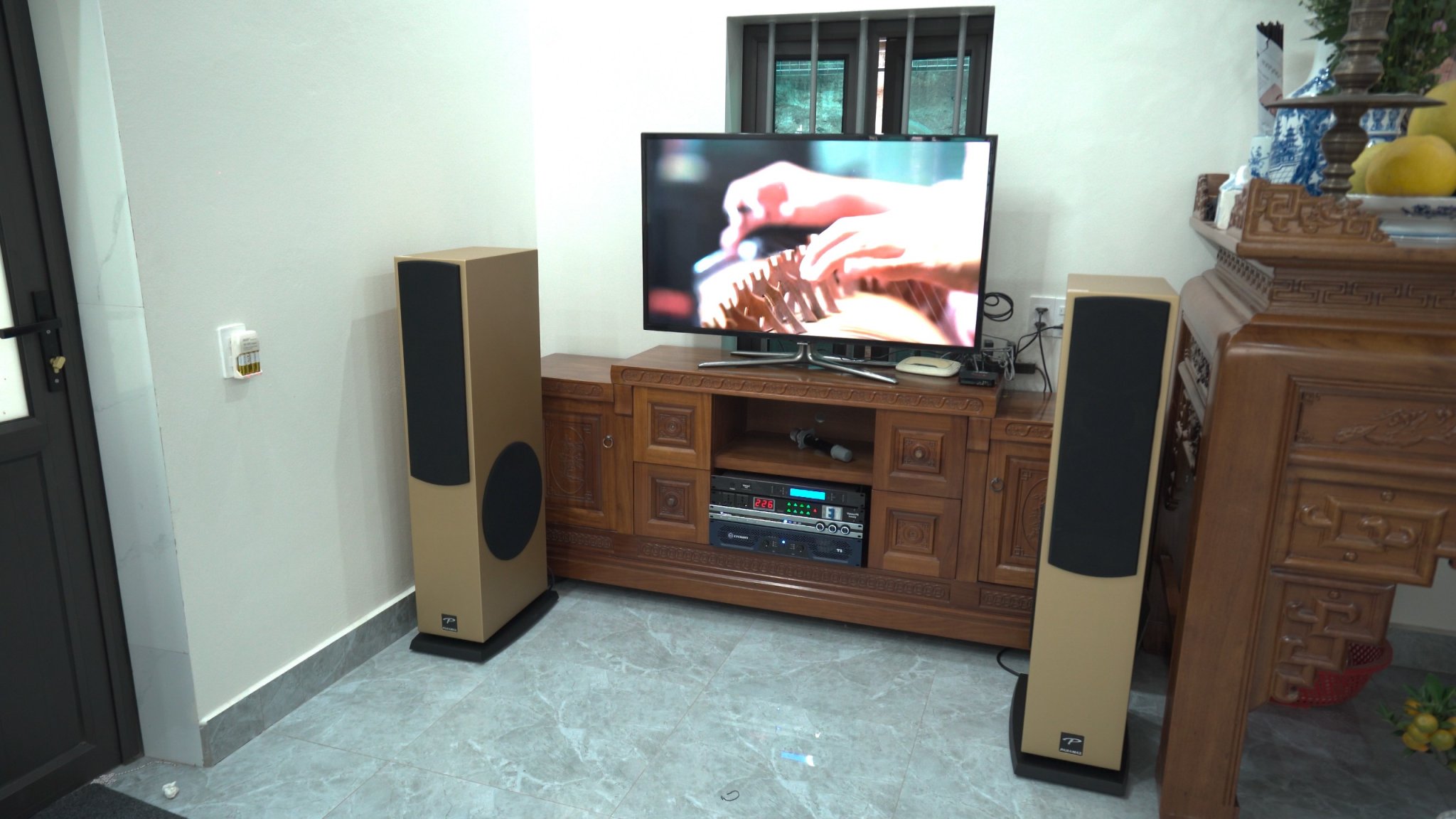 Khách hàng Hữu Khoa đánh giá về sản phẩm Dàn karaoke Paramax TT278: (Paramax D88 Luxury, Vatasa Bla600 New)